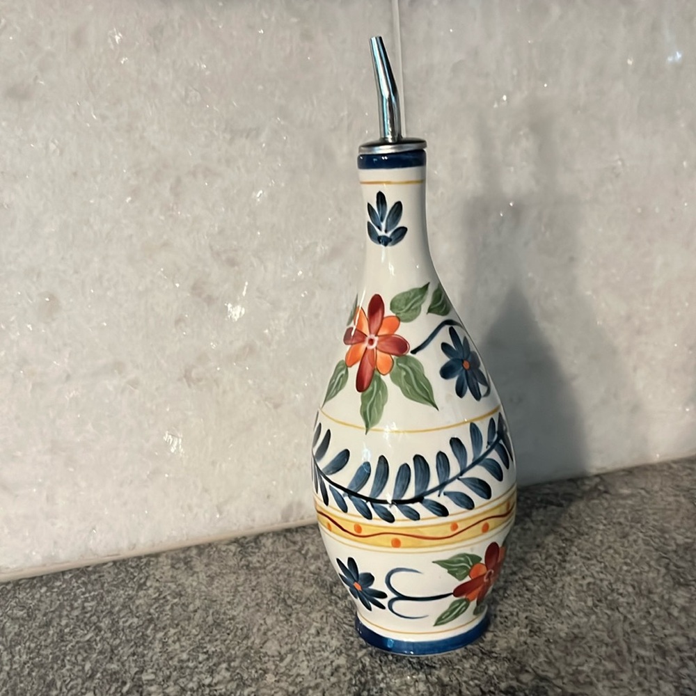 Ceramic EVOO Bottle 16 oz.